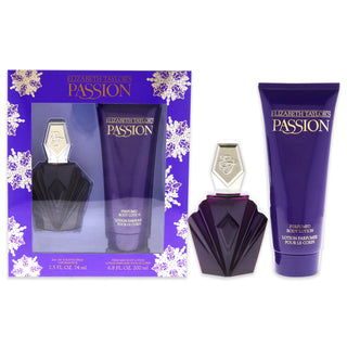 Passion by Elizabeth Taylor Women's Gift Set - EDT Spray and Body Lotion