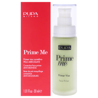 Pupa Milano Prime Me Corrective Anti Redness Face Primer - 003 Green for Women - 1.01 oz Primer
