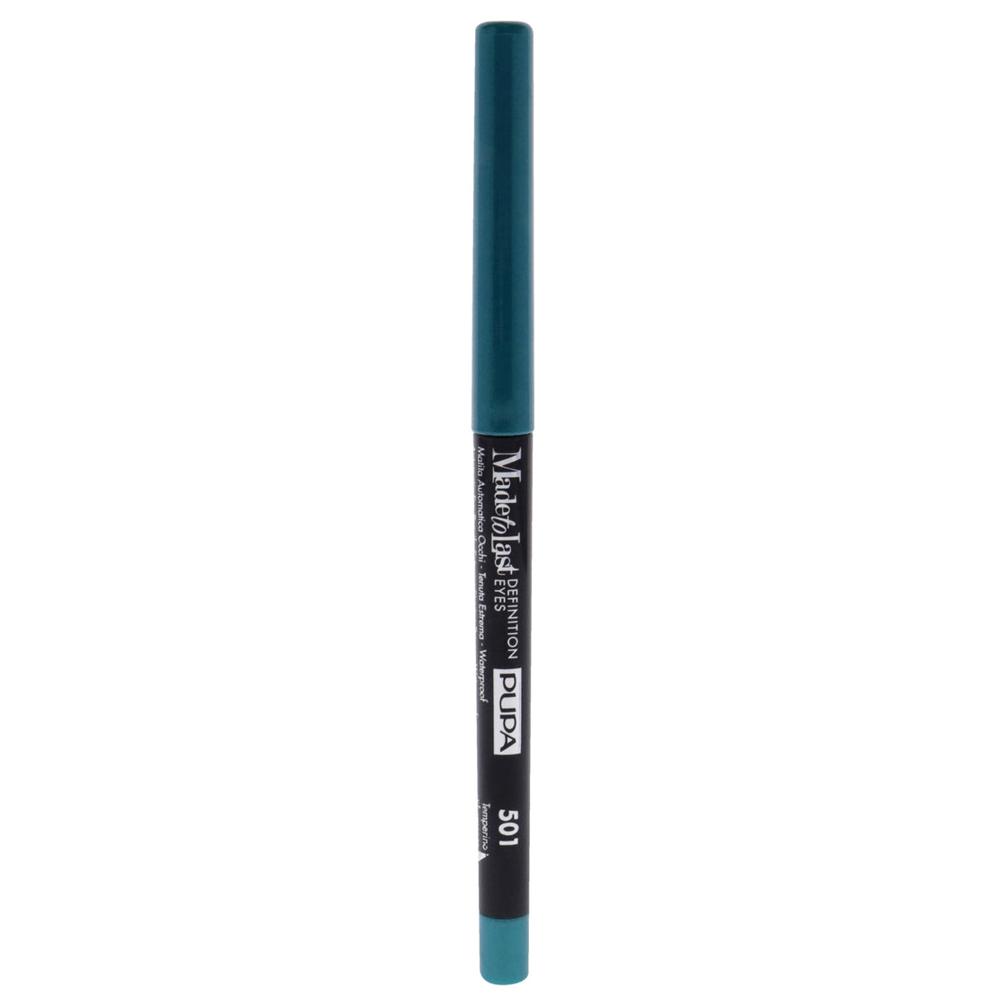 Made To Last Definition Eyes - 501 Magnetic Green by Pupa Milano for Women - 0.012 oz Eye Pencil