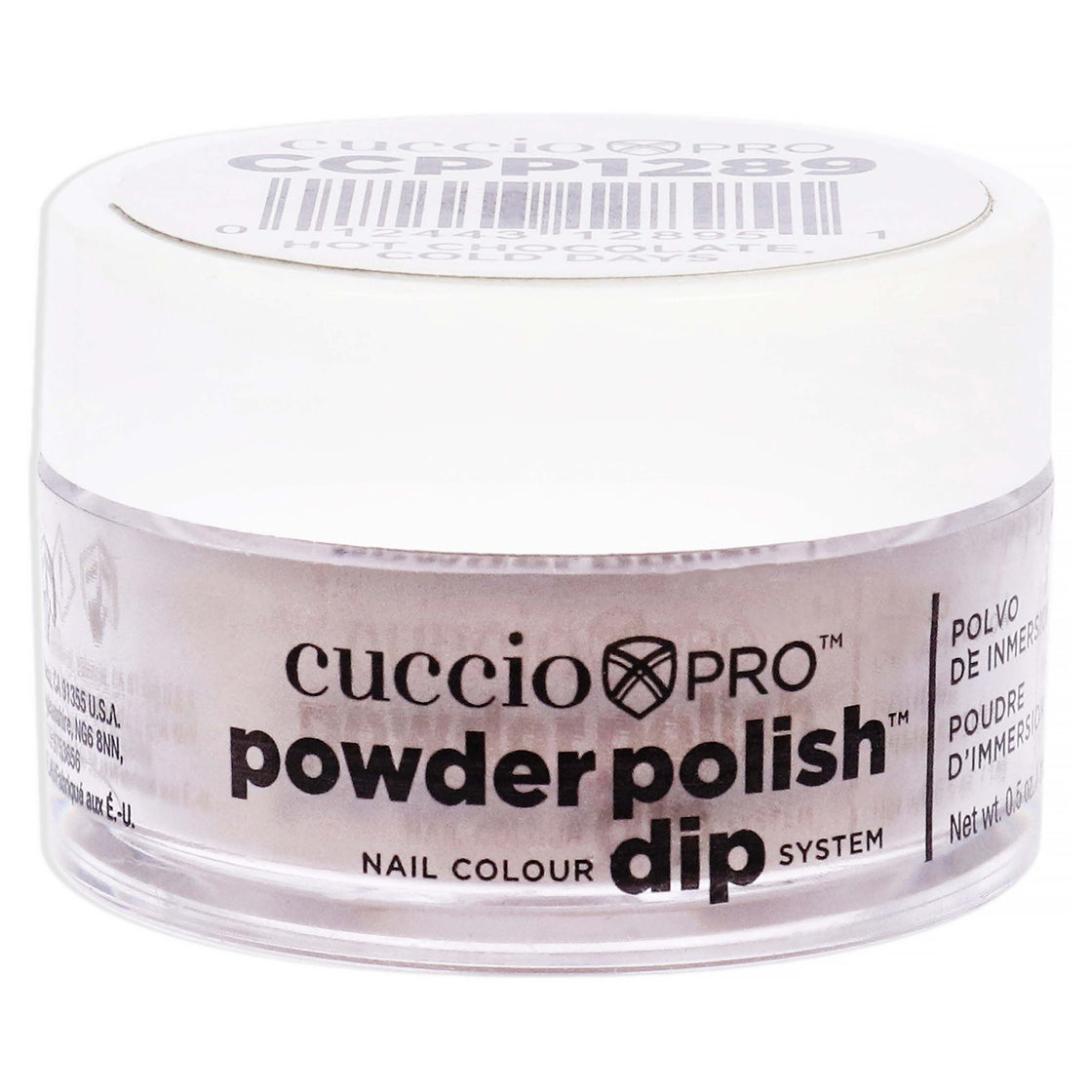 Pro Powder Polish Nail Colour Dip System - Hot Chocolate-Cold Days by Cuccio Colour for Women - 0.5 oz Nail Powder