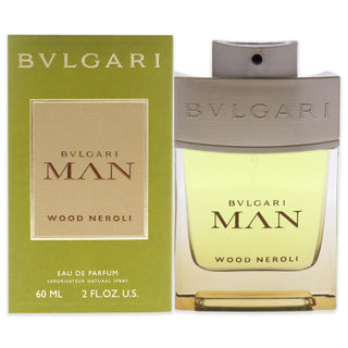 Bvlgari Man Wood Neroli by Bvlgari for Men - 2 oz EDP Spray, a Refreshing Citrus Fragrance