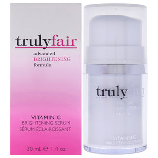 Truly Fair Vitamin C Brightening Serum for Unisex - 1 oz Serum