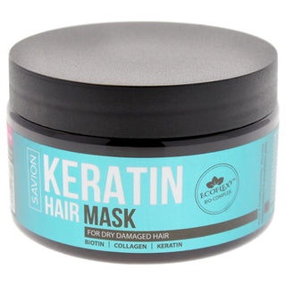 Savion Keratin Hair Mask for Women - 8.45 oz Masque for Deep Conditioning and Repair