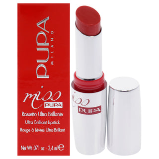 Miss Pupa Ultra Brilliant Lipstick - 403 Paradise by Pupa Milano for Women - 0.071 oz Lipstick - Long-lasting, Vibrant Color