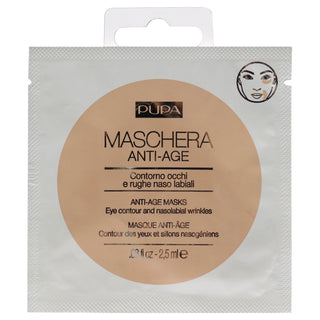 Anti-Age Mask Eye Contours and Nasolabial Wrinkle by Pupa Milano for Unisex - 0.08 oz Mask