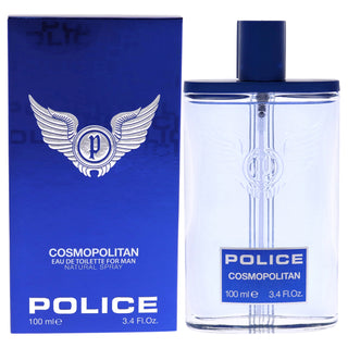 Police Cosmopolitan for Men - 3.4 oz EDT Spray: A sophisticated fragrance for the modern man