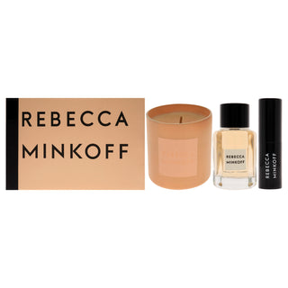 Rebecca Minkoff Fall Perfume Gift Set for Women - Includes EDP Spray, Miniature Spray, and Candle