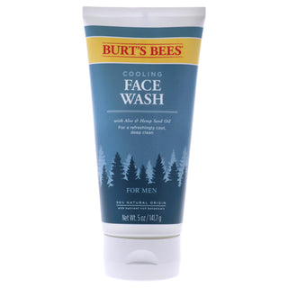 Burts Bees Cooling Face Wash for Men - Refreshing 5 oz Cleanser