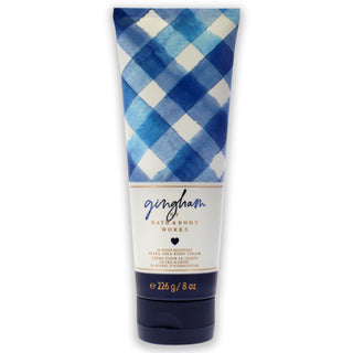 Bath & Body Works Gingham Body Cream for Unisex - 8 oz | Moisturizing Lotion for Soft, Smooth Skin