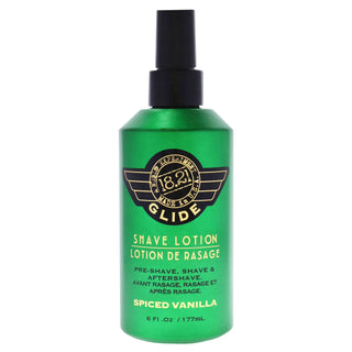 18.21 Man Made Glide Shave Lotion - Spiced Vanilla for Men 6 oz