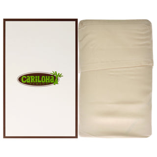 Luxuriously Soft Resort Bamboo Pillowcase Set in Coconut Milk King Size - 2 Pc Pillowcase Set for Unisex by Cariloha