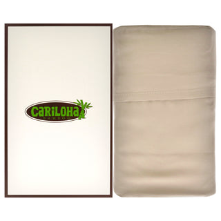 Luxuriously Soft Resort Bamboo Pillowcase Set - Stone-King by Cariloha for Unisex - 2 Pc Pillowcase Set