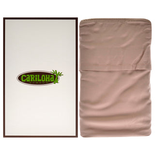 Luxurious Bamboo Pillowcase Set in Blush for Standard Pillows - Set of 2 - Unisex Lusciously Soft Pillowcases by Cariloha