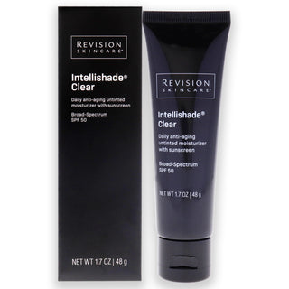 Intellishade Clear Anti-Aging Moisturizer SPF 50 by Revision for Unisex - 1.7 oz Cream