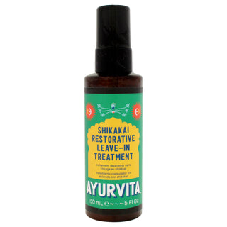 Shikakai Restorative Leave In Treatment by AyurVita for Unisex - 5 oz Treatment - Hair Care Treatment for Strength and Shine