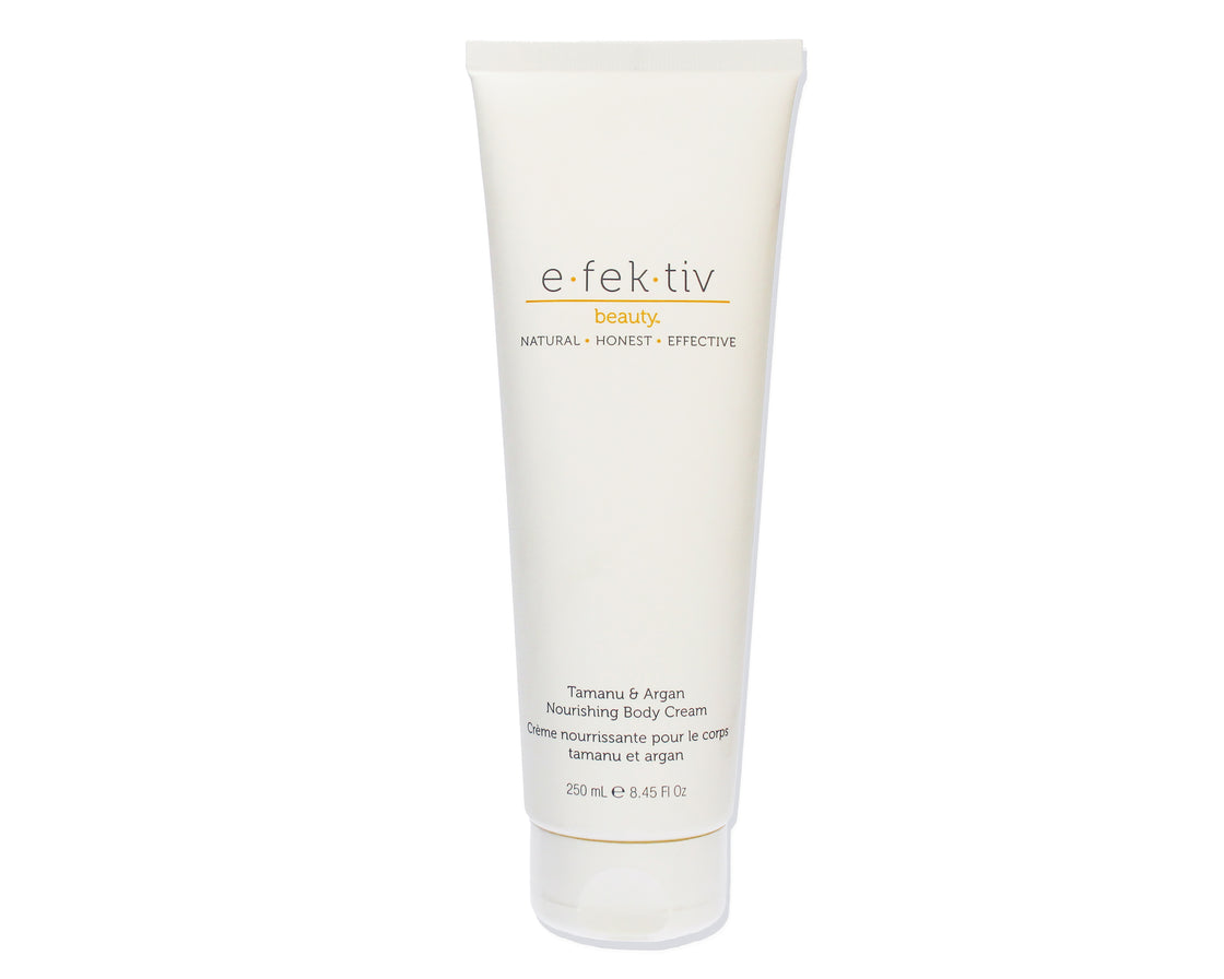 Tamanu and Argan Nourishing Body Cream by e.fek.tiv for Unisex - 8.45 oz Body Cream