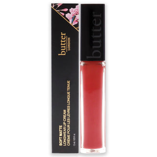 Butter London Soft Matte Long Wear Lip Cream in Bezzie Mate for Women - 0.25 oz Lipstick