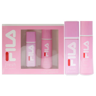Fila Fresh by Fila for Women - 2 Pc Gift Set with EDP and Body Spray