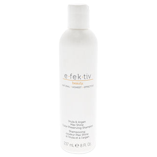 Inula Plus Argan Max Shine Color Preserving Shampoo by e.fek.tiv for Unisex - 8 oz Shampoo