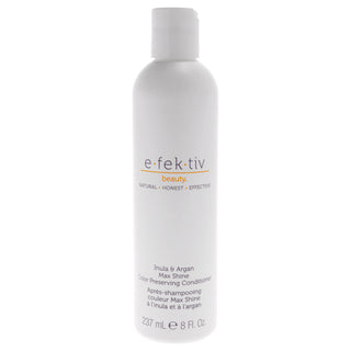 Inula Plus Argan Max Shine Color Preserving Conditioner by e.fek.tiv - 8 oz for Unisex - Nourishing Conditioner to Enhance Hair Shine and Preserve Color