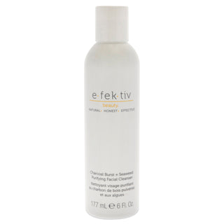 e.fek.tiv Charcoal Burst Plus Seaweed Purifying Facial Cleanser - Unisex 6 oz Cleanser