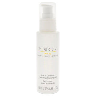 Aloe Plus Lavender Hair Straightening Gel by e.fek.tiv for Unisex - 3.38 oz Gel - Smooth & Straighten Your Hair Naturally