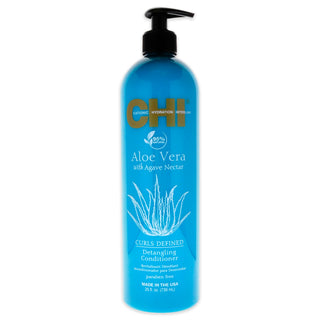 CHI Aloe Vera Detangling Conditioner for Unisex - 25 oz Conditioning Benefits