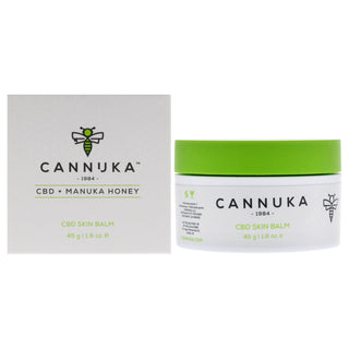 Cannuka CBD Skin Balm for Unisex - Soothing 1.6 oz Balm for All Skin Types