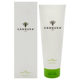 CBD Body Cream by Cannuka for Unisex - Hydrating Hemp Skincare for Smooth Skin