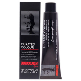 Colours By Gina Curated Colour 8.1-8B Light Cool Blonde Hair Color for Unisex - 3 oz