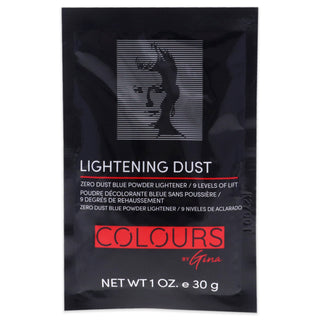 Lightening Dust by Colours By Gina for Unisex - 17.5 oz Hair Color