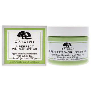 Origins A Perfect World Age-Defense Moisturizer with White Tea SPF 40 - 1.7 oz - Unisex Moisturizer