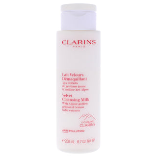 Velvet Cleansing Milk by Clarins for Women - 6.7 oz Cleanser