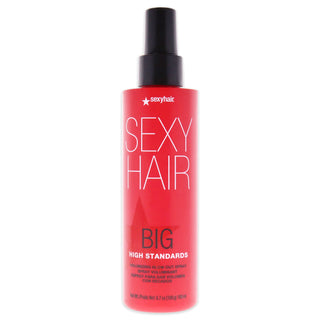 Big High Standards Volumizing Blow Out Spray by Sexy Hair for Unisex - 6.7 oz Hair Spray - Volumizing Spray for Bouncy and Full Hair