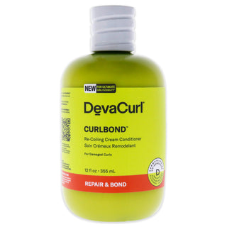 DevaCurl CurlBond Cream Conditioner for Unisex - 12 oz Conditioner
