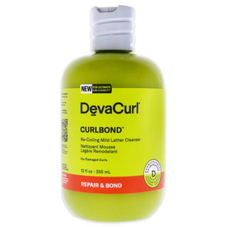 DevaCurl CurlBond Cleanser - Hydrating Cleanser for Healthy, Bouncy Curls, 12 oz