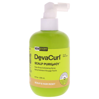 DevaCurl Scalp Puriphy Spray for Unisex - 8 oz Hair Spray