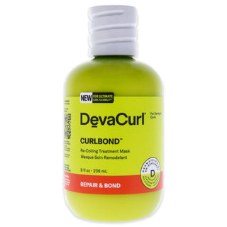 DevaCurl Curlbond Treatment Mask: Hydrating Hair Masque for All Hair Types, 8 oz