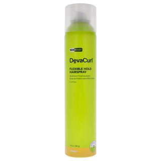 DevaCurl Flexible Hold Hairspray-NP for Unisex - 10 oz Hair Spray for All-Day Style Control