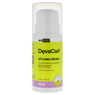 DevaCurl Styling Cream-NP for Unisex - 5.1 oz Cream: Boost Your Curls with This Styling Must-Have