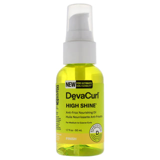 DevaCurl High Shine Nourishing Anti-Frizz Oil-NP - 1.7 oz Oil for Unisex