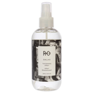 R+Co Dallas Thickening Spray for Unisex - 8.5 oz Hair Spray, Volumizing Texture Spray for All Hair Types