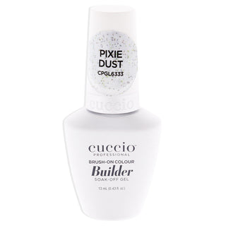 Brush-On Colour Builder Soak Off Gel - Pixie Dust by Cuccio Pro for Women - 0.43 oz Nail Polish