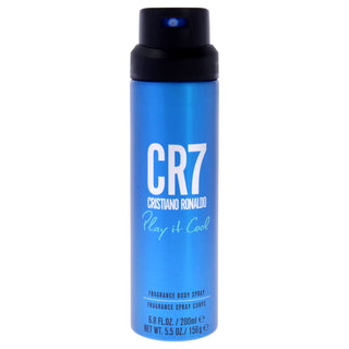 CR7 Play It Cool by Cristiano Ronaldo for Men 6.8 oz Body Spray - Long Lasting Fragrance