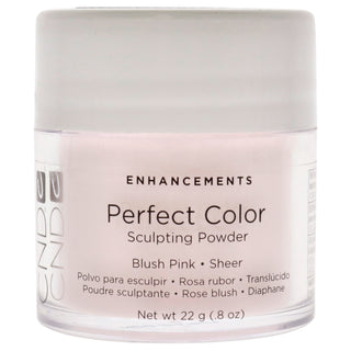 CND Perfect Color Sculpting Powder in Blush Pink Sheer for Women - 0.8 oz Powder