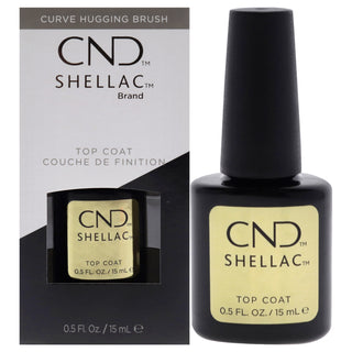 CND Shellac Nail Color - Original Top Coat for Women - 0.5 oz Nail Polish