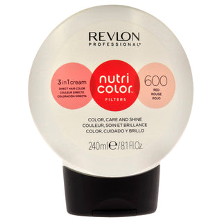 Nutri Color Cream - 600 Red by Revlon for Unisex - 8.1 oz Hair Color