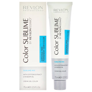 Revlonissimo Color Sublime Mix - 011 Grey by Revlon for Unisex - 2.5 oz Hair Color