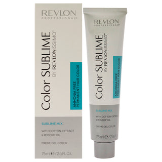 Revlonissimo Color Sublime Mix - 077 Green by Revlon for Unisex - 2.5 oz Hair Color