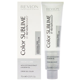 Revlonissimo Color Sublime - 7.4 Medium Copper Blonde by Revlon for Unisex - 2.5 oz Hair Color